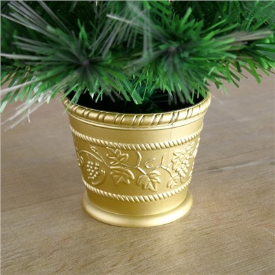 Ёлка светодиодная «Пучок радужный» 60 см, диаметр нижнего яруса 35 см, 55 ПВХ веток, мигание, свечение мульти