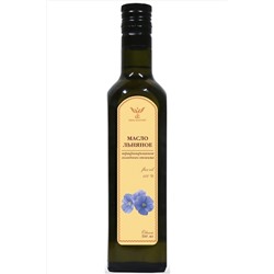 Масло Льняное, нерафинированное, стекло 500мл ЭКОПРОДУКТЫ, 1191094