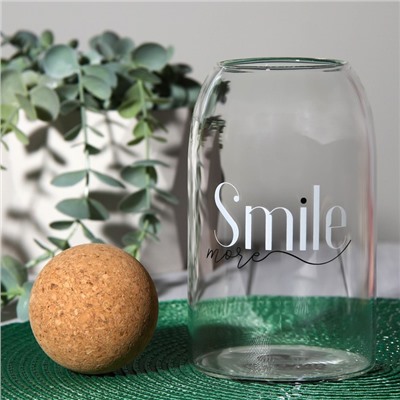 Банка для хранения сыпучих продуктов и круп Smile, 700 мл