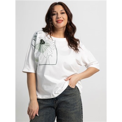 Блуза Злата (белая) Б15525-4М