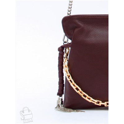 Сумка женская кожаная 6010-2L d.purple Polina&Eiterou