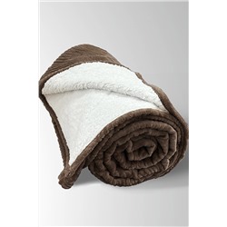 Плед Флайфи ФФ-030 коричневый НАТАЛИ, 958250