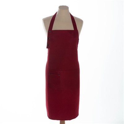 Фартук «Этель. Стиль», красный, 70×80 см, 80% п/э, 20% хлопок