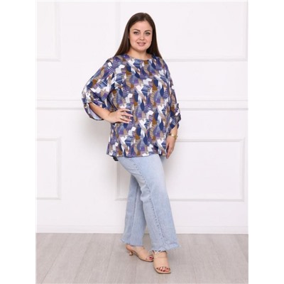 Блуза "Торрея" (Синий)