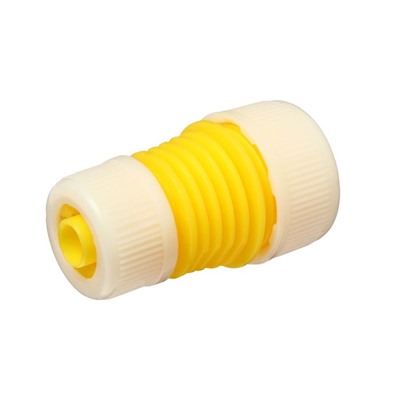 Муфта переходная, для шлангов 5/8" (16 мм) – 3/4" (19 мм), цанговое соединение, ABS-пластик, Greengo