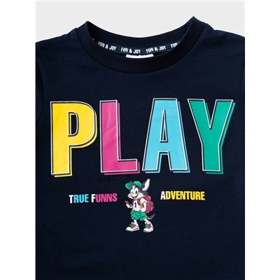 Фуфайка трикотажная для мальчиков (футболка)