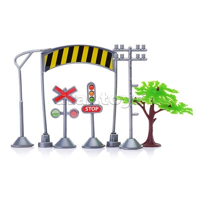 Железная дорога (свет-звук, длина пути 280см.) в коробке