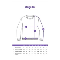 Блуза PLAYTODAY, 1088581