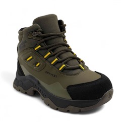 Ботинки мембранные на меху 1340-6М зеленые