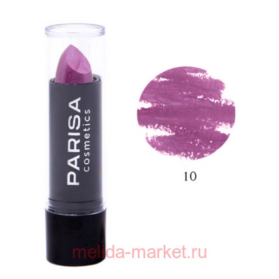 Помада Parisa Aloe Vera Extra Rich Color тон 10 L-06 (срок до 12.22)