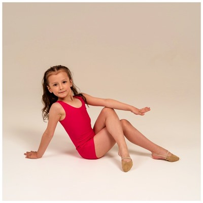 Купальник для гимнастики и танцев Grace Dance, р. 28, цвет малина