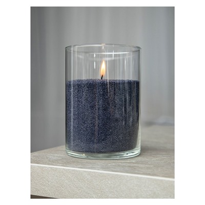 Свеча в гранулах «RosCandles» чёрные в банке ПЭТ, 300 г + фитили