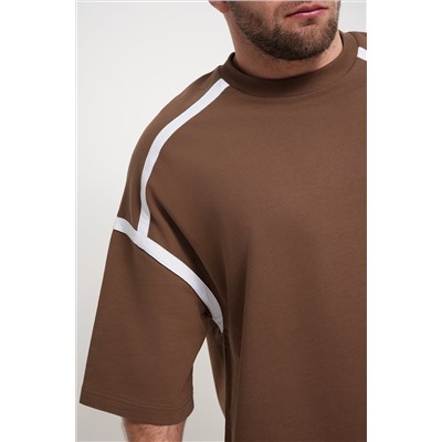 Мужской костюм оверсайз из футера двухнитки Happyfox