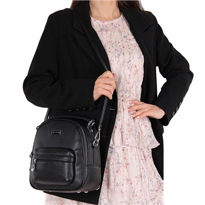 Рюкзак 69152 black Velina Fabbiana-Safenta