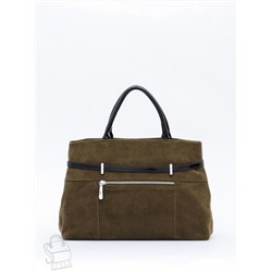 Сумка женская кожаная 91156MSS army green Velina Fabbiano-Safenta в Новосибирске