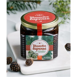 Варенье из сосновой шишки "Шишковое варенье" / стекло / 450 гр / Солнечная Сибирь