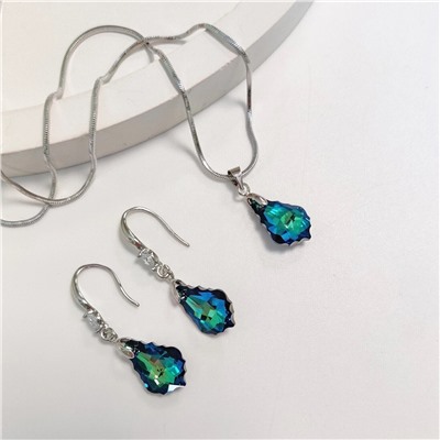 Комплект с кристаллами Swarovski