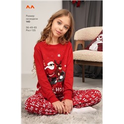 Детская новогодняя пижама Happyfox