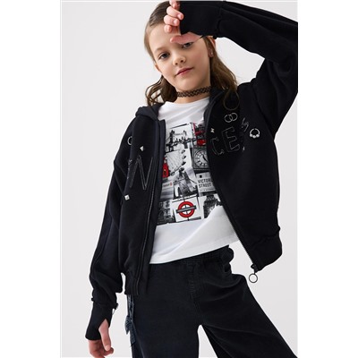 Толстовка трикотажная для девочек PLAYTODAY, 1239824