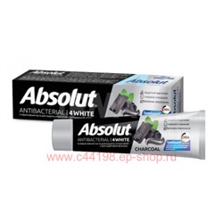 ABSOLUT Гелевая Зубная Паста Antibacterial 4white 110 гр