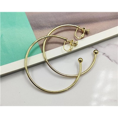 Серьги-клипсы Кольца