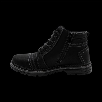 Ботинки на меху 9537-2 черные