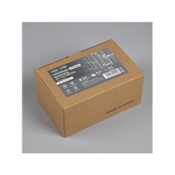 Гирлянда «Бахрома» 12×0.7 м, IP44, УМС, белая нить, 240 LED, свечение белое, мерцание, 220 В
