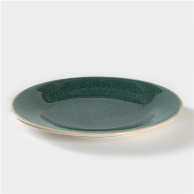 Тарелка Хорекс Erboso reattivo, d=20 см, фарфор, зелёная