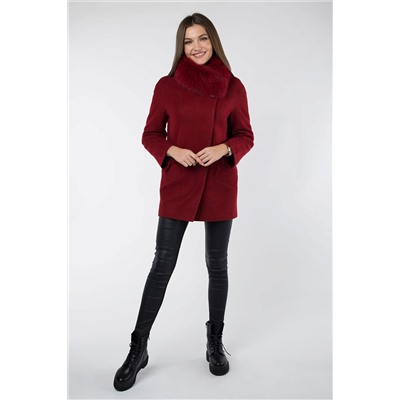 02-2402 Пальто женское утепленное