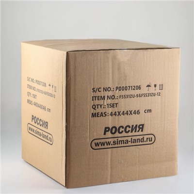 УЦЕНКА Кастрюля из нержавеющей стали HoReCa, 50 л, толщина 0.8 мм, 201 сталь, металлическая крышка