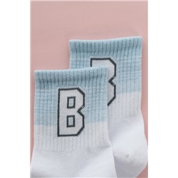 Носки женские Буква В комплект 1 пара