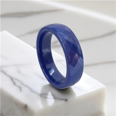 Кольцо с керамикой