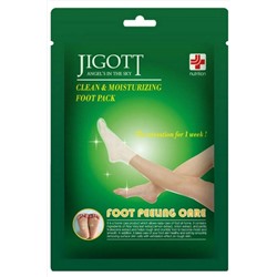 Jigott Отшелушивающие пилинг-носочки / Clean & Moisturizing Foot Pack, 1 пара KRISTALLER, 1112000