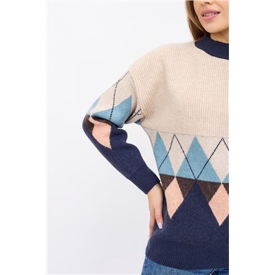 Джемпер женский Ромбы Арт. 8993