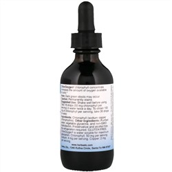 Herbs Etc., ChlorOxygen, концентрат хлорофилла, без спирта, 2 ж. унц. (59 мл)