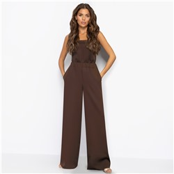 Брючный костюм для эффектных выходов, Серьезная леди (2 в 1, брауни, нью)