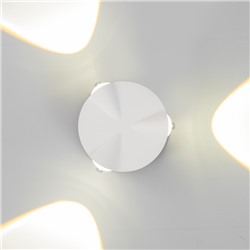 Бра BayerLux «Снек», 3хLED, 3 Вт, 4000К, IP66, белый, 9.3×4.5×9.3 см