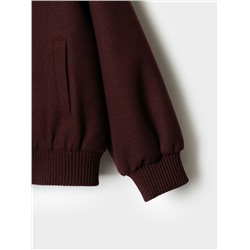 Куртка текстильная для девочек (бомбер)