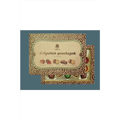 Конфеты набор "Кедровая фантазия" кор 210г ЭКОПРОДУКТЫ, 1183501