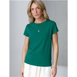 Футболка из премиального хлопка с эластаном