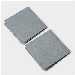 Салфетки для уборки Future Alp Multilayer, 2 шт., микрофибра, ПВА, 30×30 см, серые