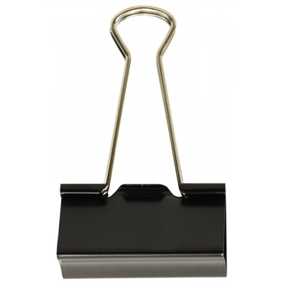 Зажим для бумаг 51 мм черный Z51L-12K LITE