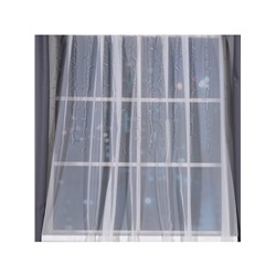 Гирлянда «Занавес» 1.5×1 м, IP20, прозрачная нить, 180 LED, свечение синее, 8 режимов, 220 В