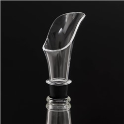 Набор для вина Доляна Crystal wine, 2 предмета: пробка, аэратор