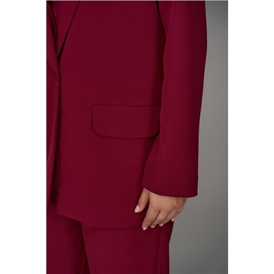 Пиджак Клио (бордовый)
