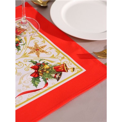 Дорожка на стол «Этель» Новогодняя сказка 30×70 ±3 см, 100% хлопок, саржа 190 г/м²