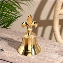 Колокольчик «Треф», 16 см, латунь