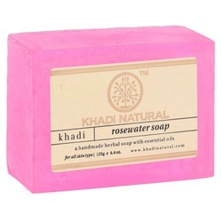 Khadi Natural Мыло "Розовая Вода" 125 г