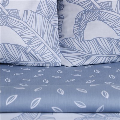 Постельное бельё 1.5-спальное LoveLife Feathers, сатин