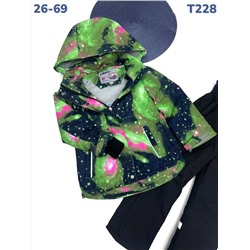 Костюм T228 зеленый